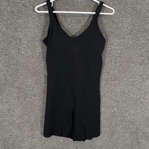 Lululemon Jumper Womens Size XXS/XS Black V Neck Sleeveless One Piece Athletic‎